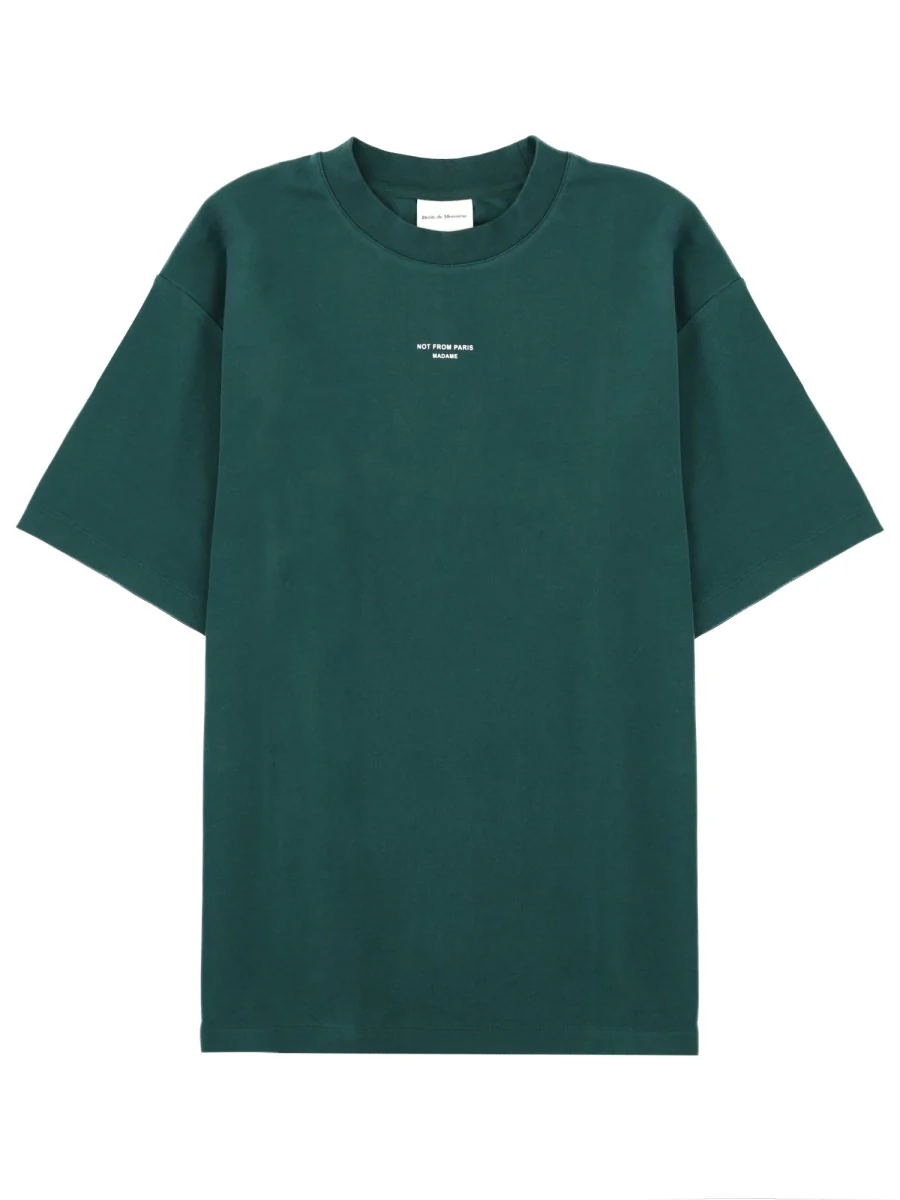 Drôle De Monsieur Slogan Regular Fit T-Shirt - Image 2