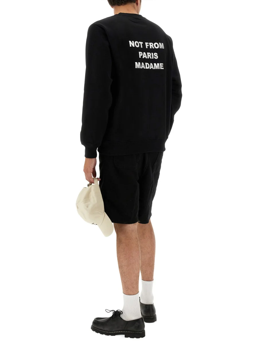 Drôle De Monsieur Slogan Sweatshirt - Image 2