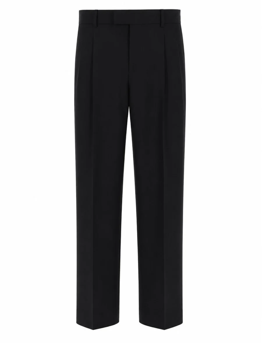 Drôle De Monsieur Wool-Blend Tapered Trousers - Image 2