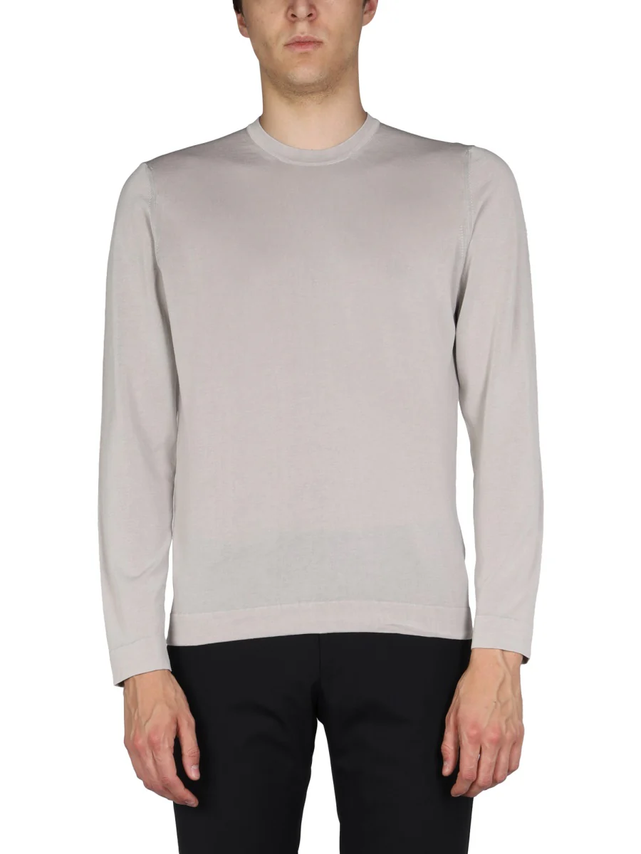 Drumohr Cotton Crew Neck Sweater - Image 5