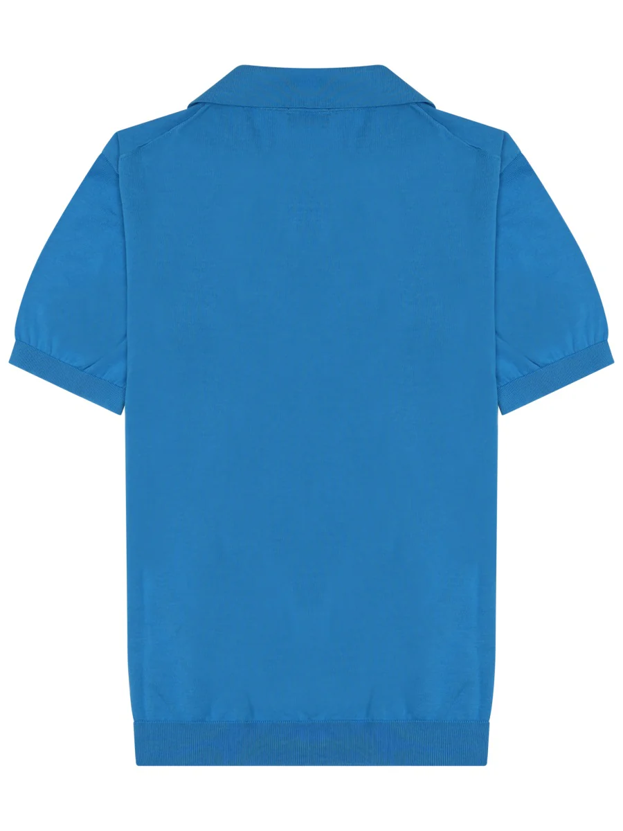 DRUMOHR Fine-knit Polo Shirt - Image 2