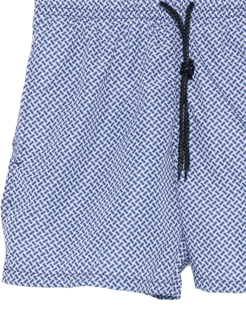 Drumohr Sophisticated Drawstring Waistband Patriotic Swim Shorts - Image 4