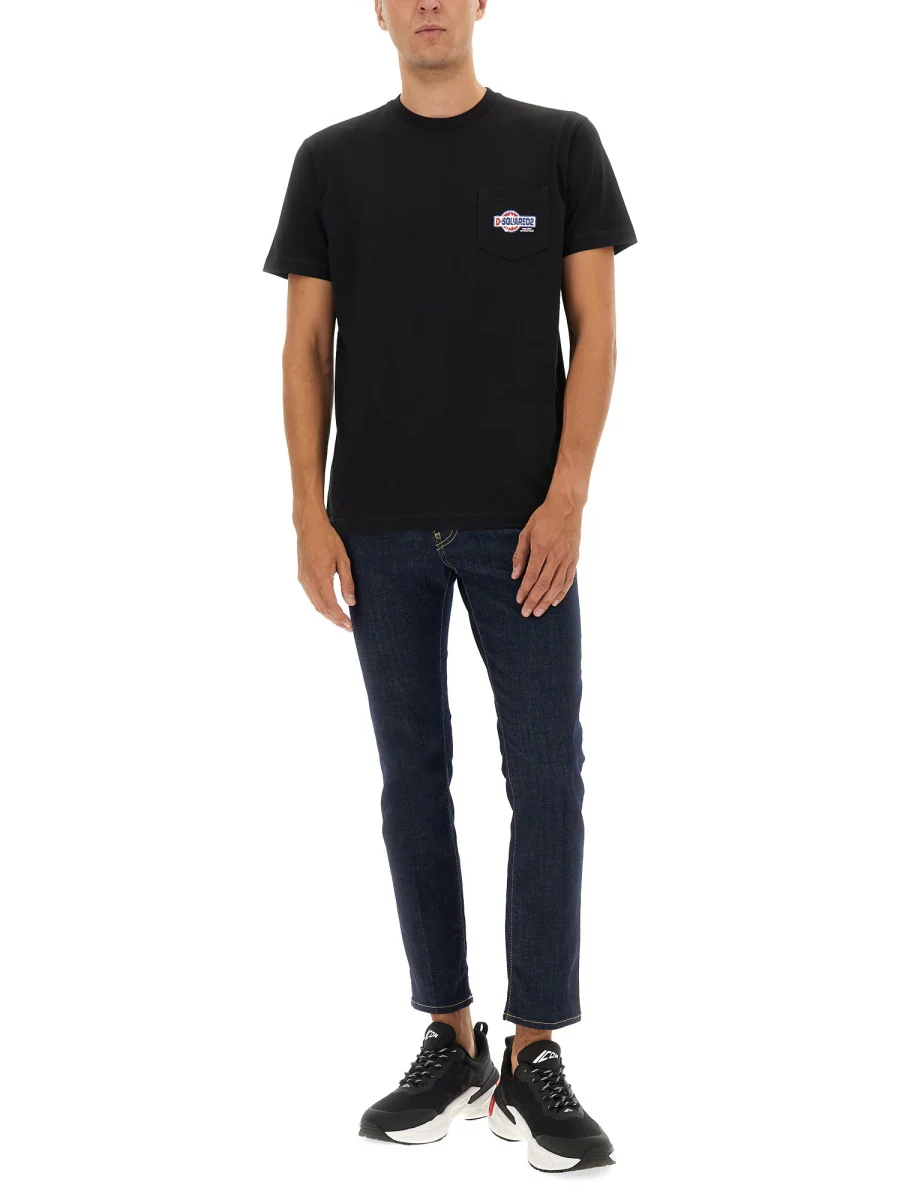 Dsquared Classic Pocket T-Shirt - Image 6