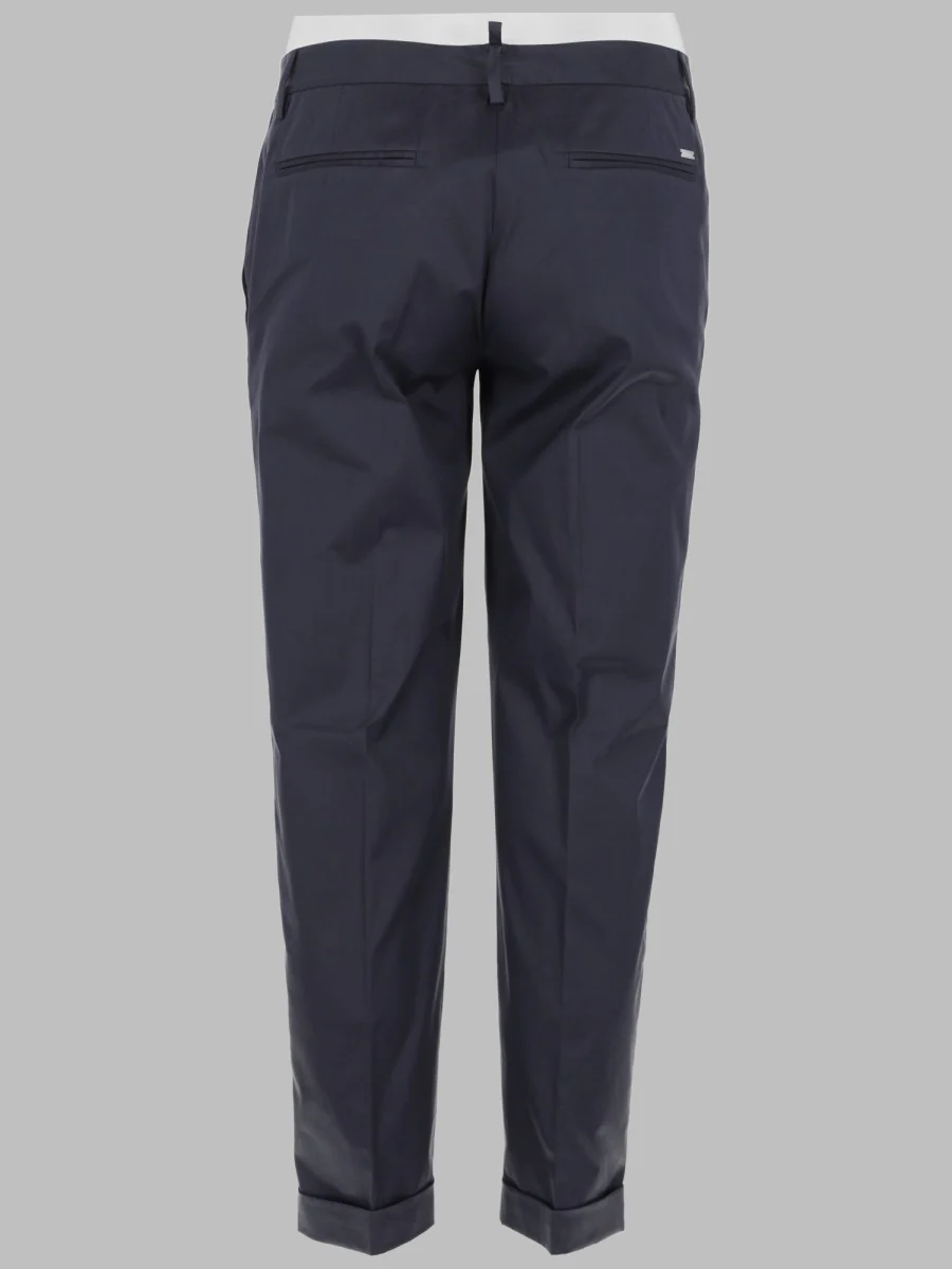 Dsquared Cotton Blend Trousers for Women - Image 2