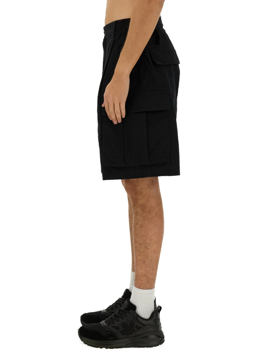 DSQUARED COTTON CARGO BERMUDA SHORTS - Image 4