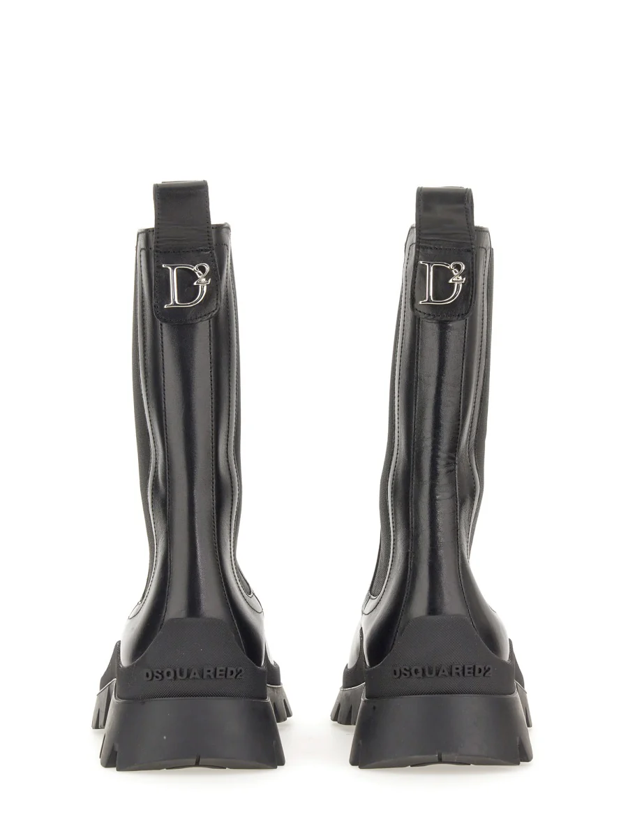 DSQUARED D2 Statement Ankle Boots - Image 3