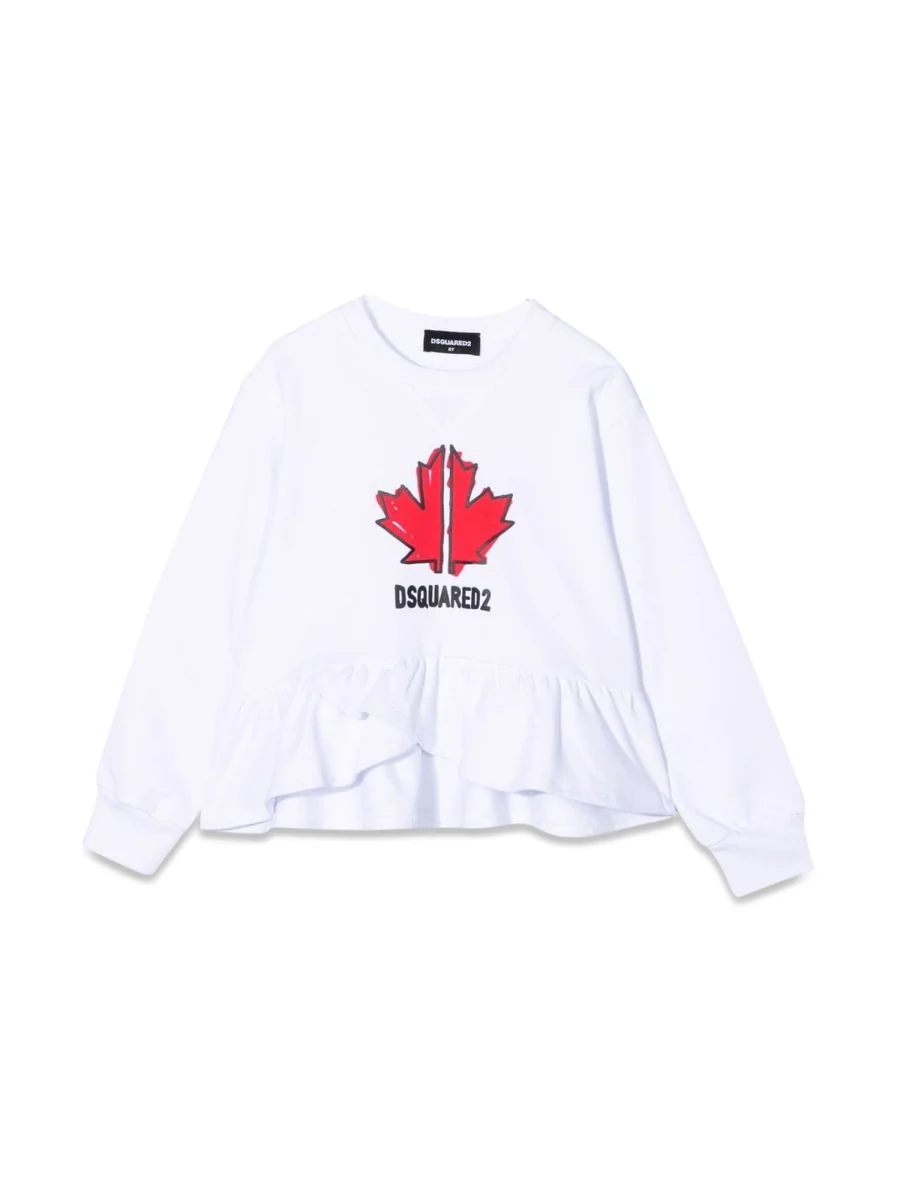 Dsquared Girls' Mini Cotton Sweatshirt
