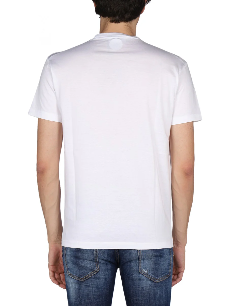 Dsquared Global Traveler T-Shirt with Print - Image 3