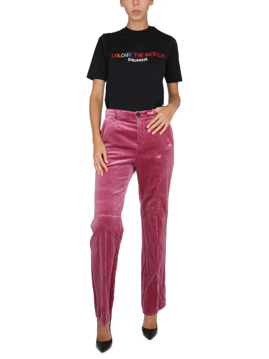 Dsquared Logo Print Women's T-Shirt - Image 2