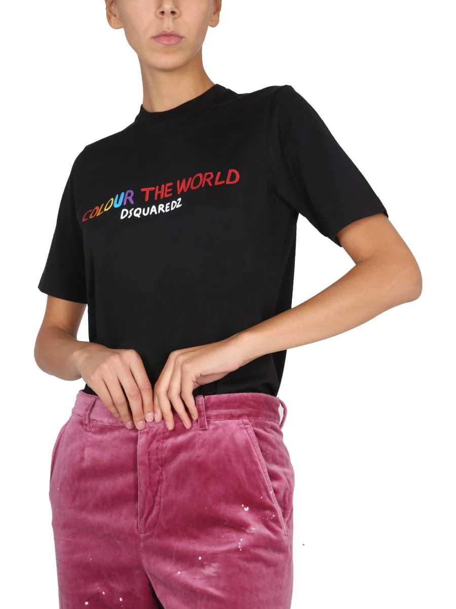 Dsquared Logo Print Women's T-Shirt - Image 4