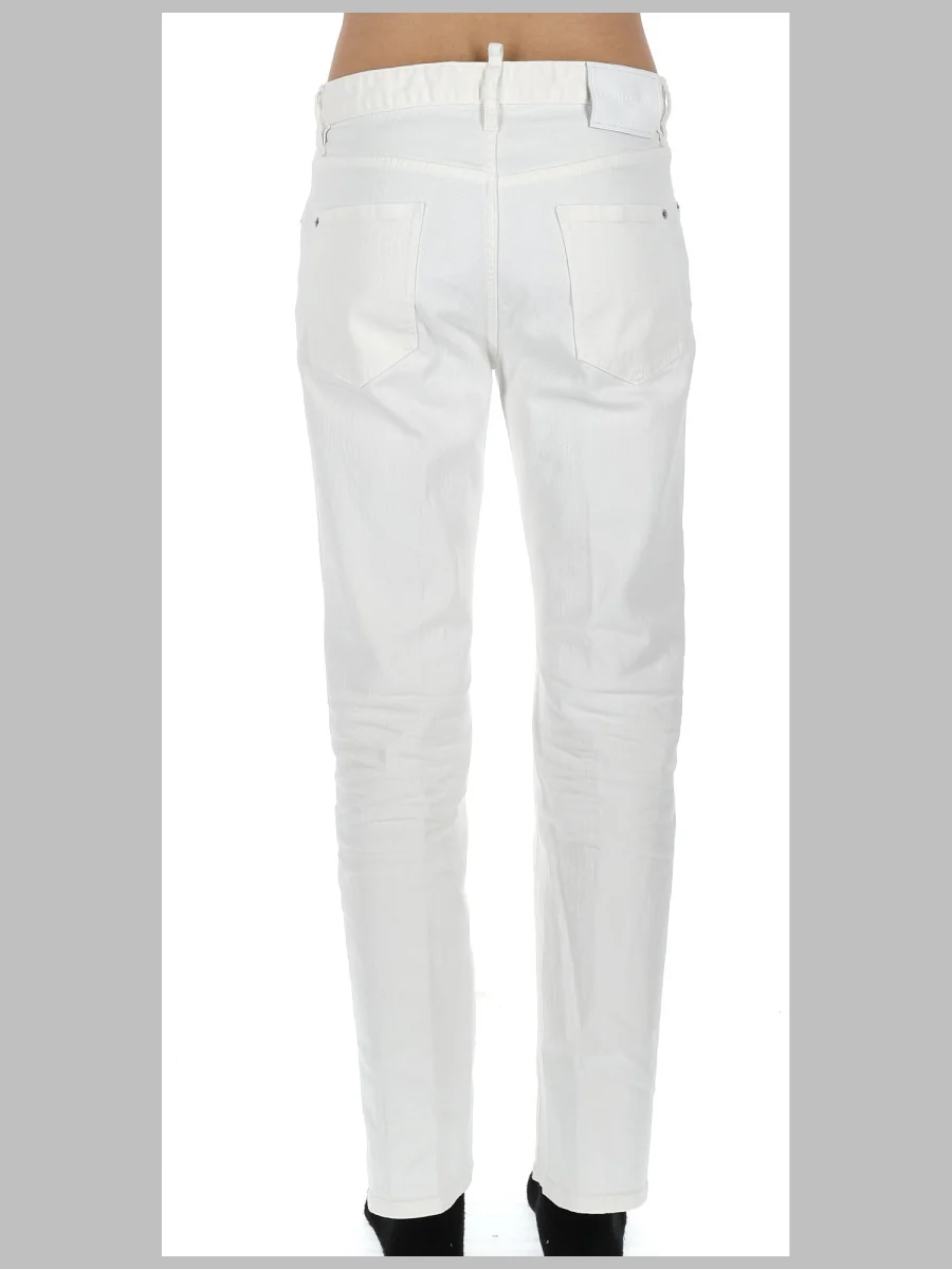 Dsquared Men's Cotton-Blend Jeans with Stretch Denim - Image 4