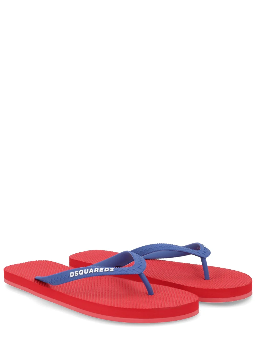 Dsquared Men's Logo Slippers - Image 2