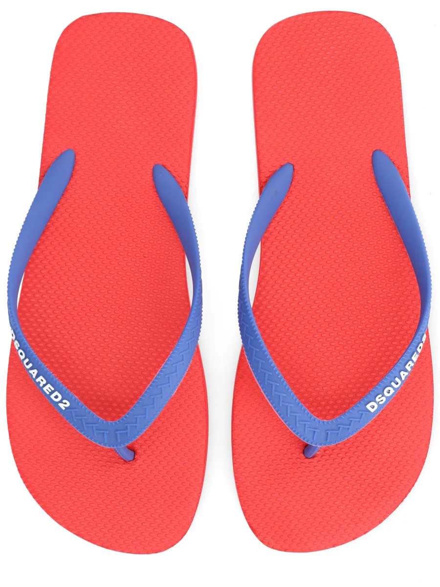 Dsquared Men's Logo Slippers - Image 5