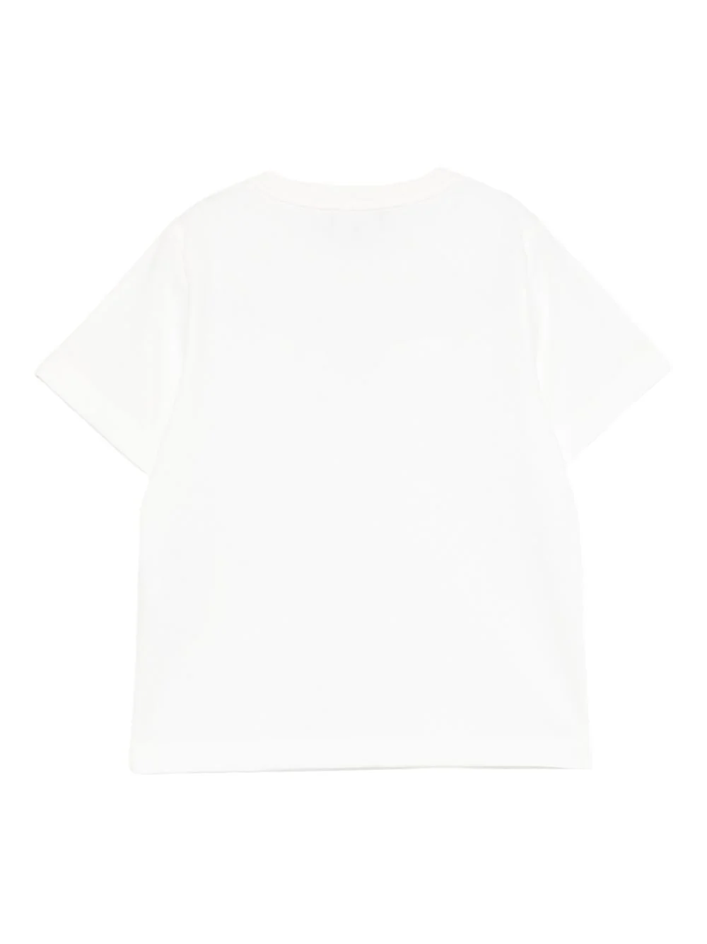 Emporio Armani Appliqué Logo Round Neck Short Sleeve Tee for Boys - Image 2