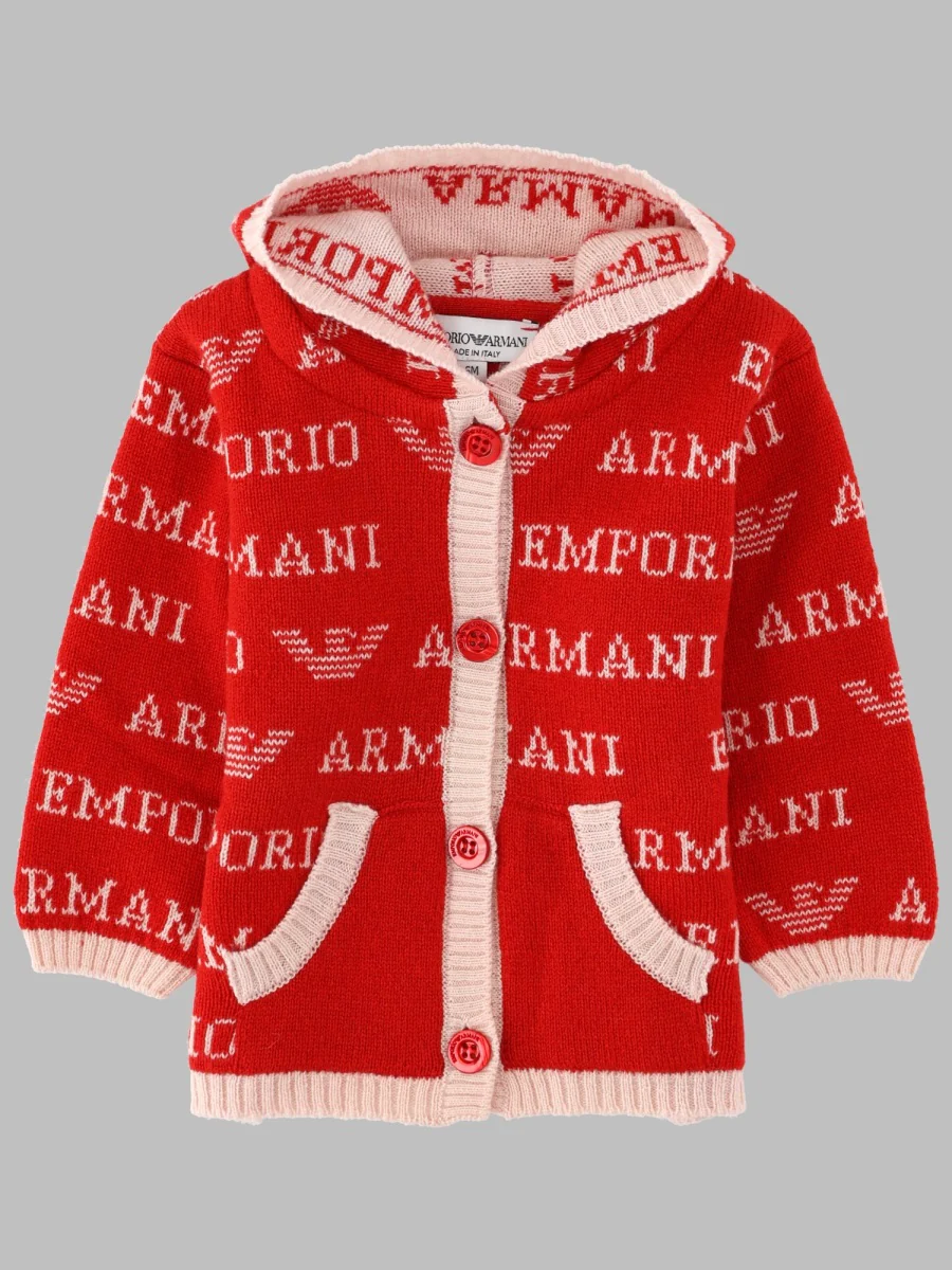 Emporio Armani Boys Baby Wool Silk Cashmere Jacket