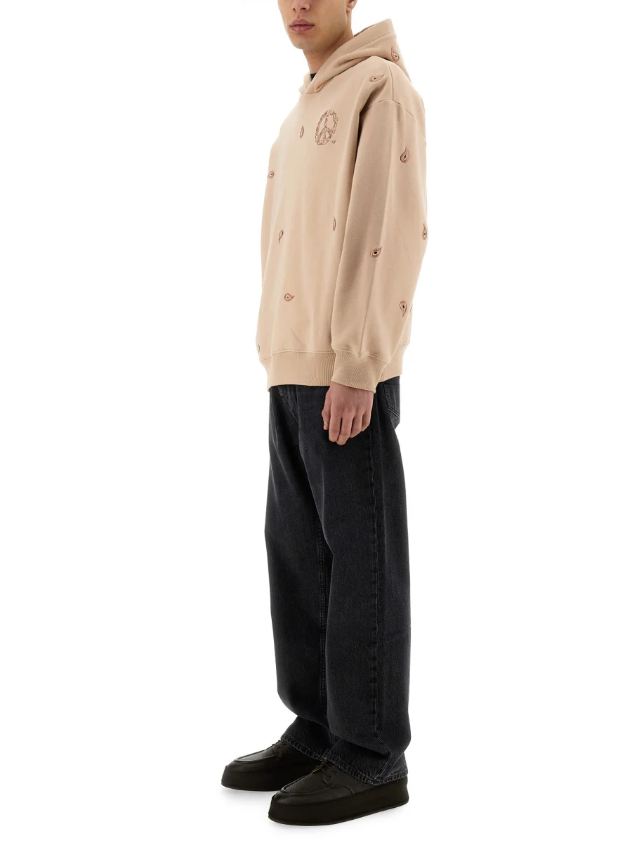 Emporio Armani Embroidered Regular Fit Sweatshirt - Image 2