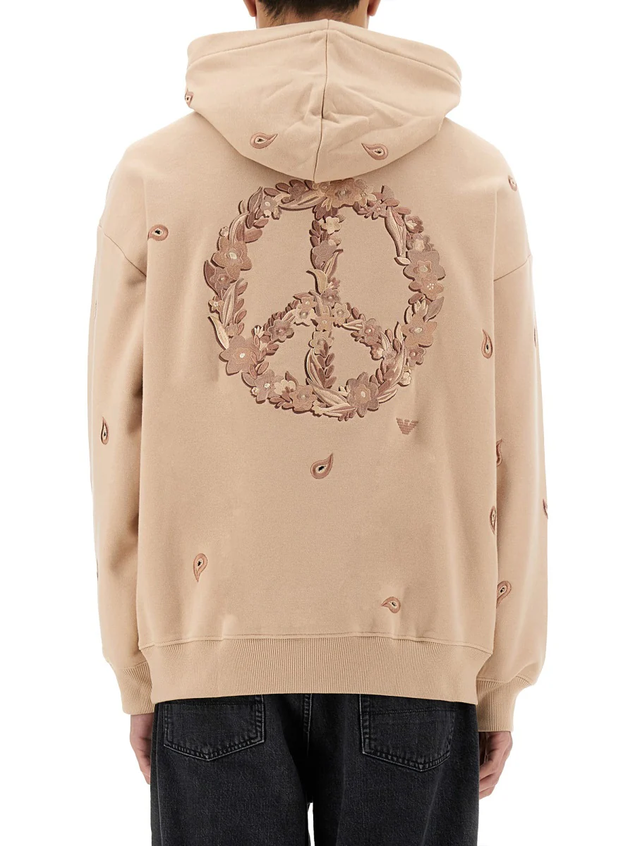 Emporio Armani Embroidered Regular Fit Sweatshirt - Image 7