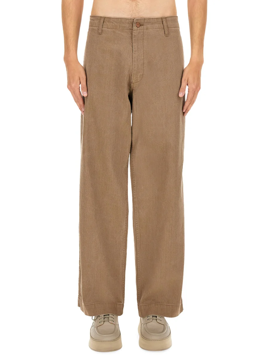 Emporio Armani Wide Leg Denim Jeans