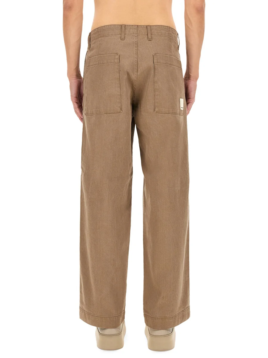 Emporio Armani Wide Leg Denim Jeans - Image 3