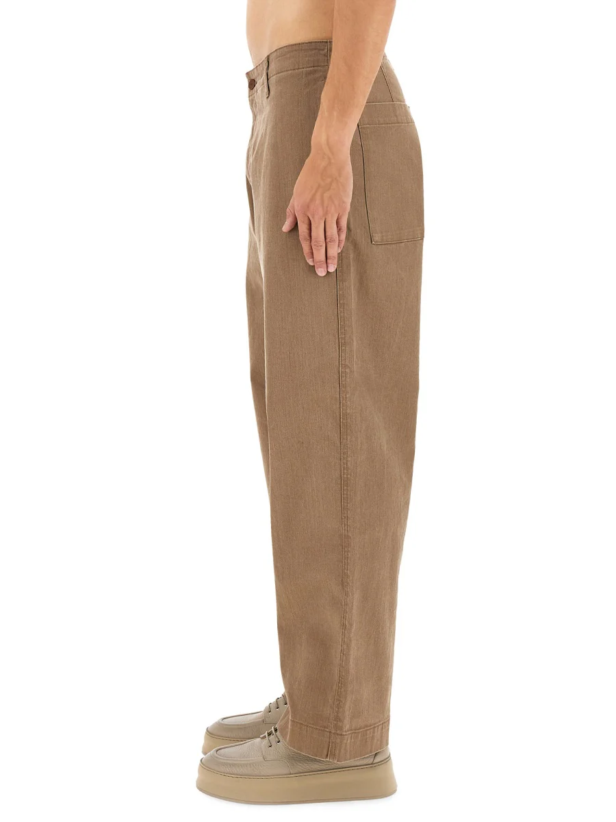 Emporio Armani Wide Leg Denim Jeans - Image 4