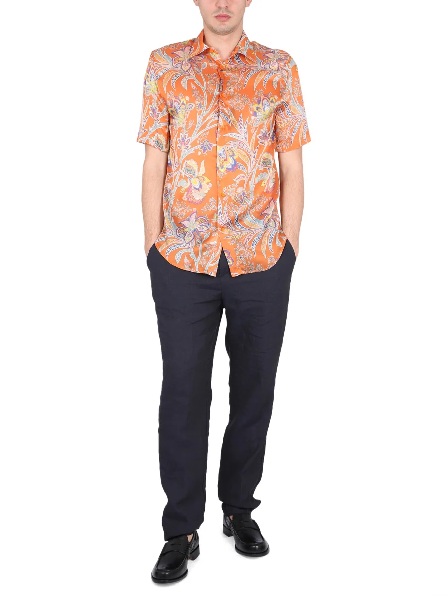 ETRO Paisley-print Silk Shirt - Men - Image 2