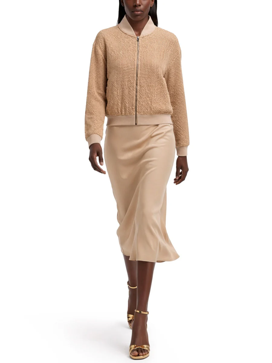 Fabiana Filippi Bomber Jacket with Stylish Design - Image 2
