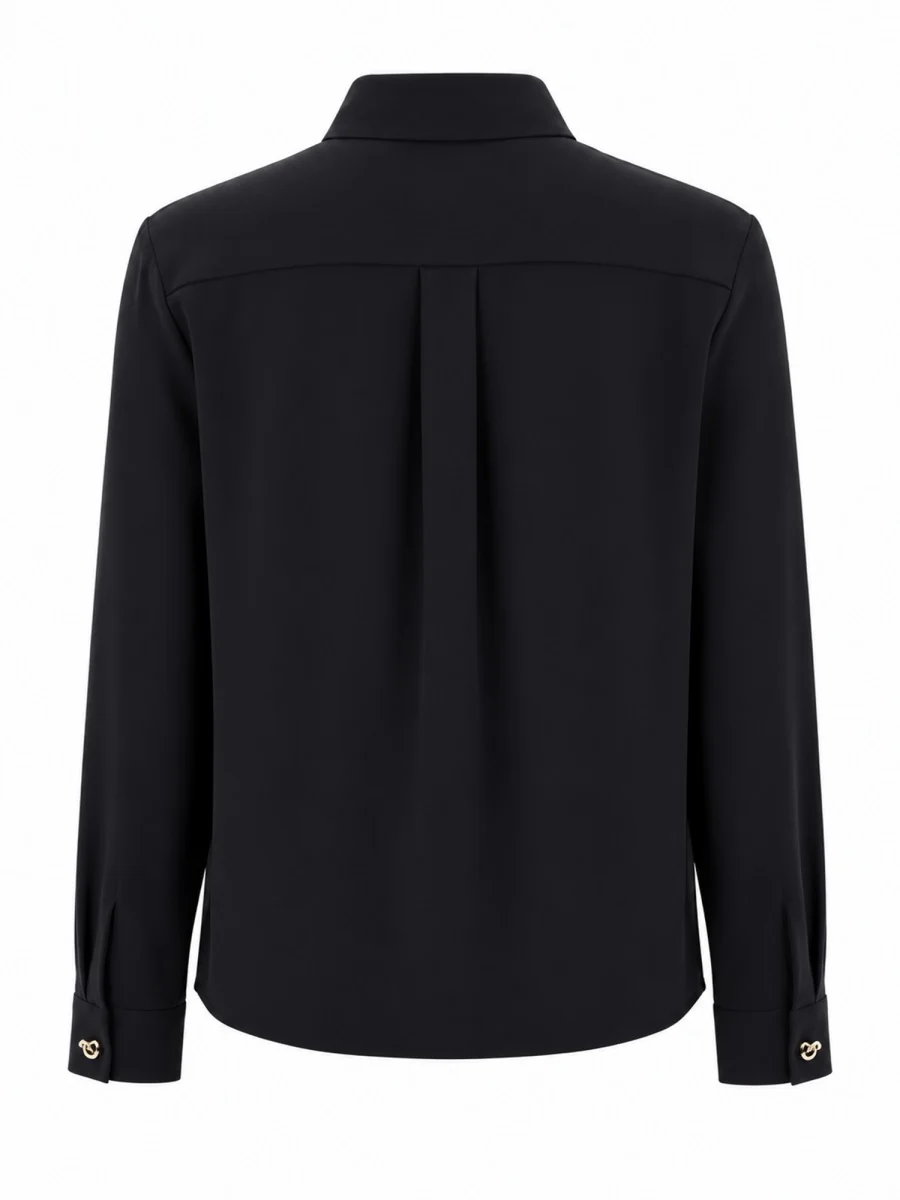 Fabiana Filippi Women’s Tailored Shirt in Soft Blue-Tone Tones - Image 4