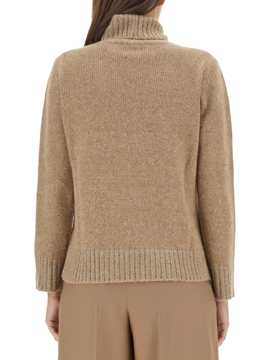 FABIANA FILIPPI Wool Blend Turtleneck Sweater - Image 3