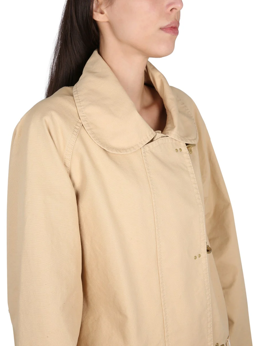 FAY Archive 4 Hooks Caban Coat - Image 4