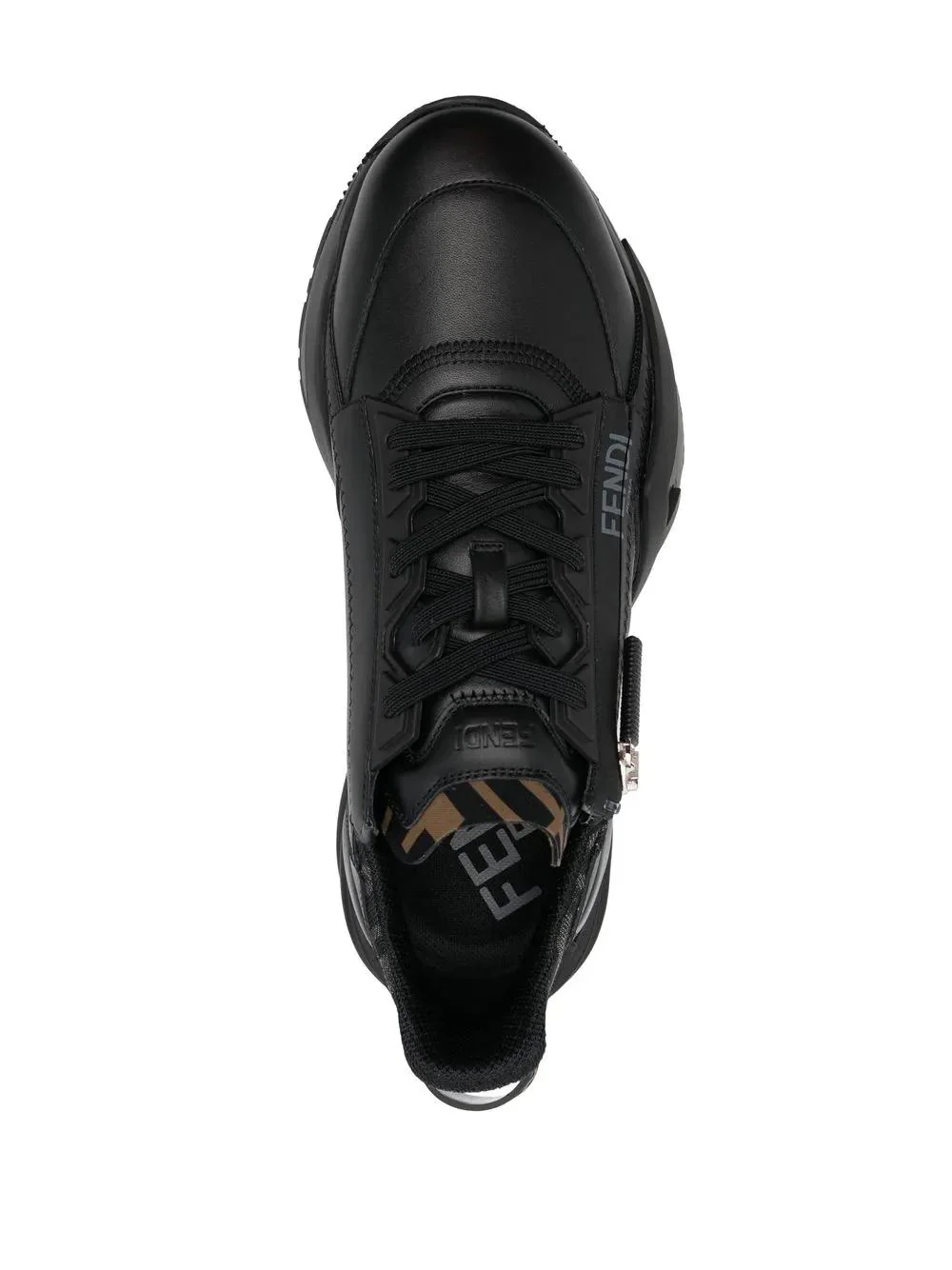 FENDI Flow Trainers Leather - Image 4