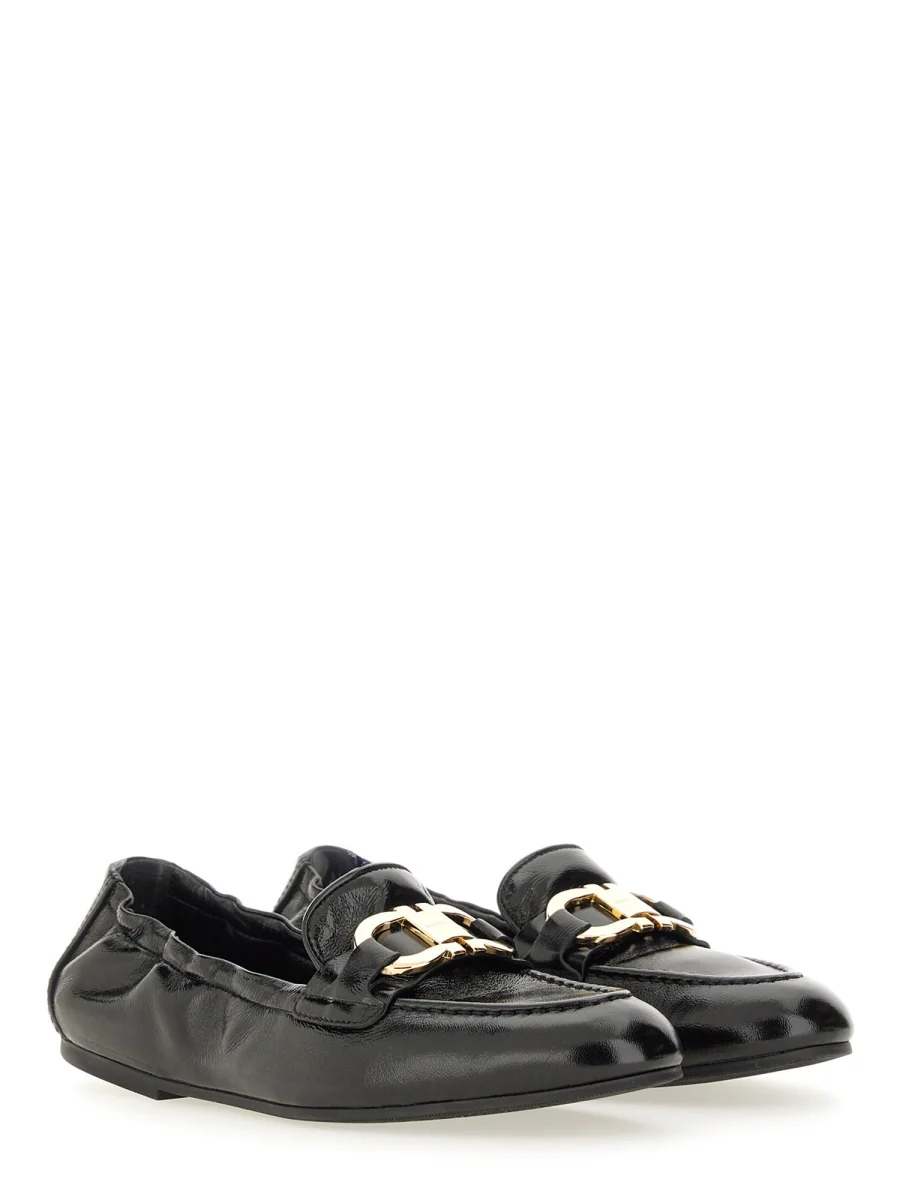 FERRAGAMO Jodie Leather Loafers - Image 4