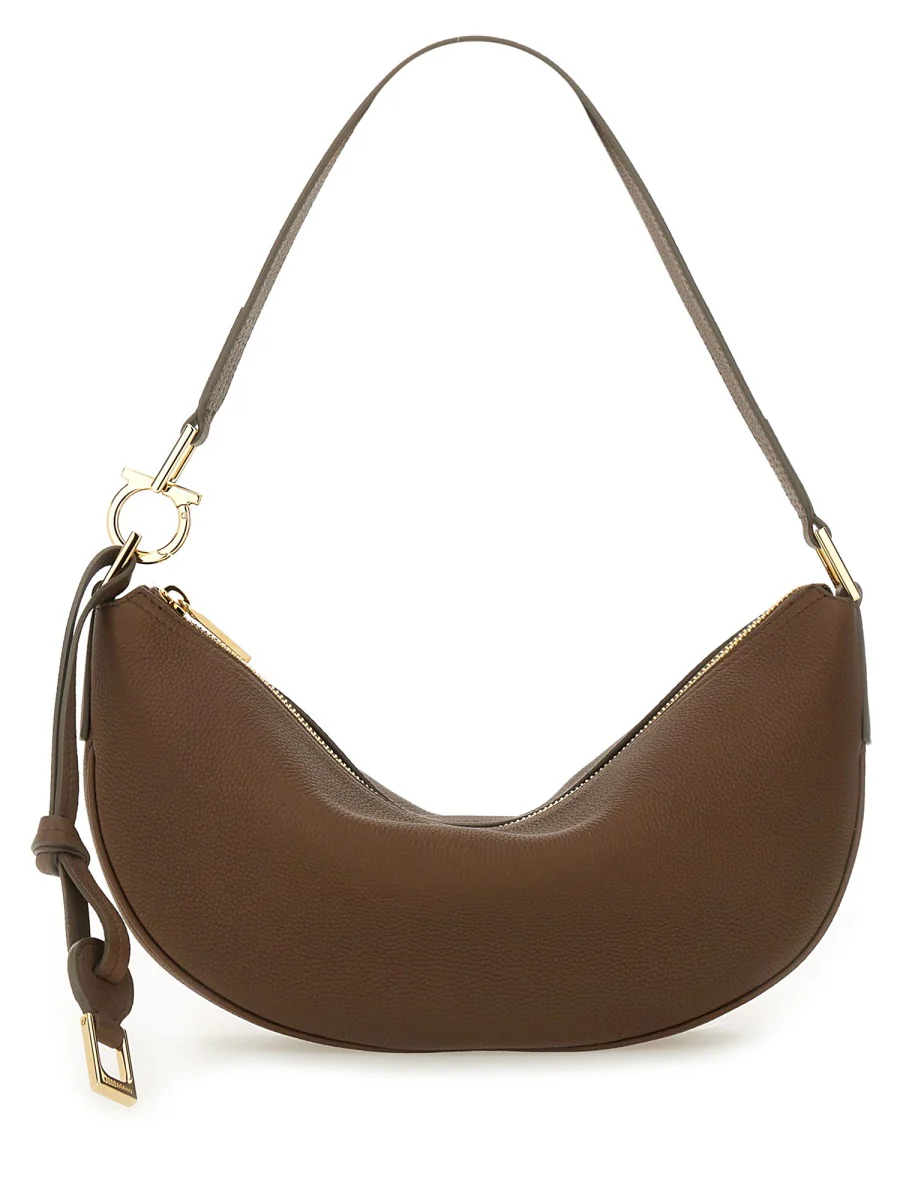 FERRAGAMO Leather Hobo Xs Crossbody Bag - Image 5
