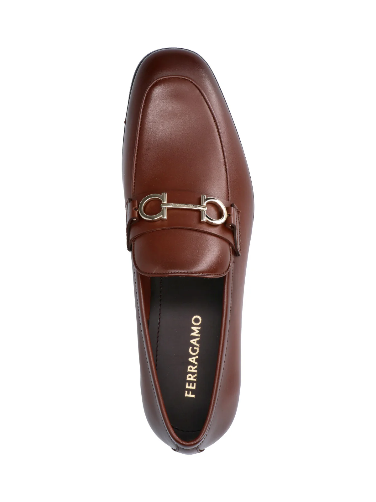 Ferragamo Men’s 100% Leather Flat Shoes - Image 5