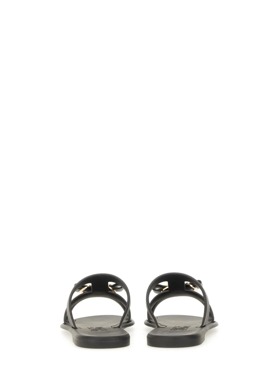 Ferragamo New Vara Plate Strappy Slide - Image 3