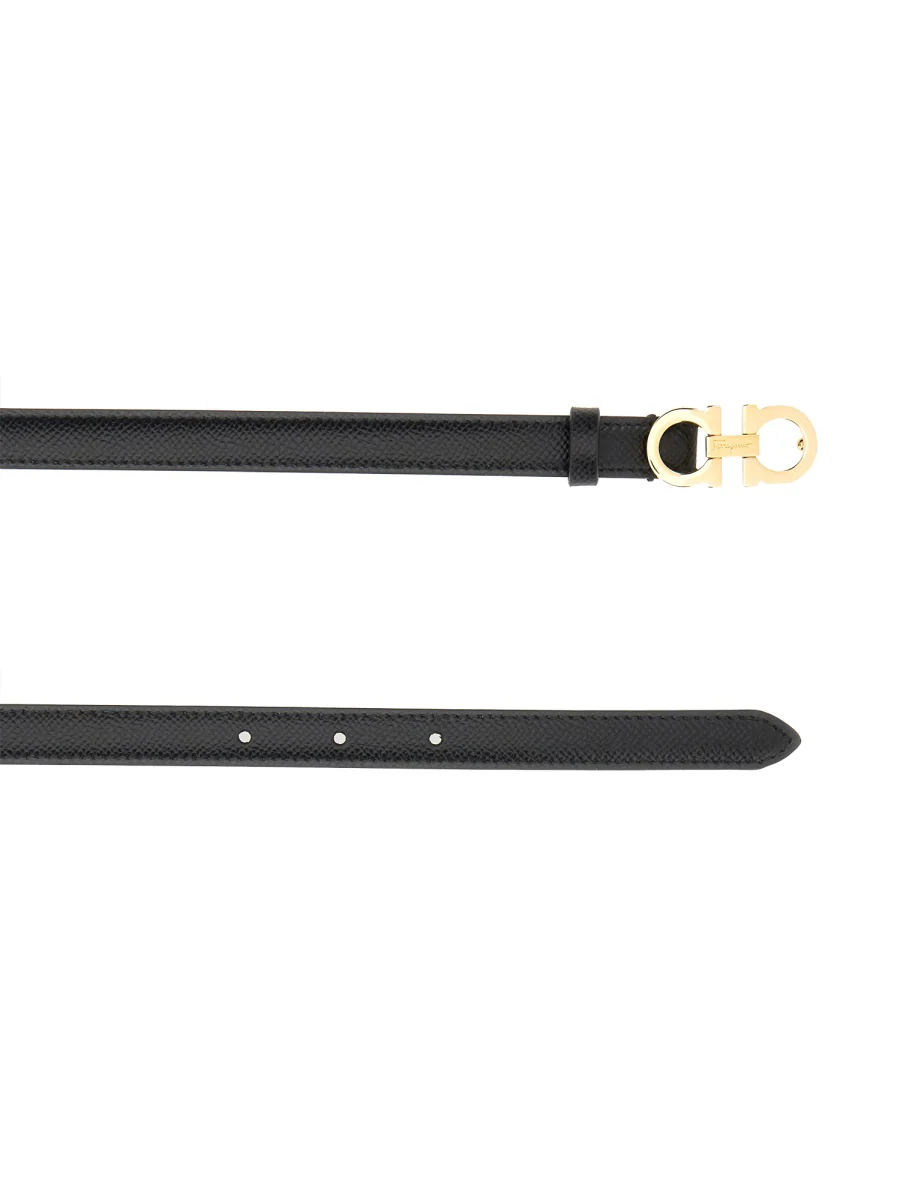 FERRAGAMO Reversible and Adjustable Gancini Belt - Image 5