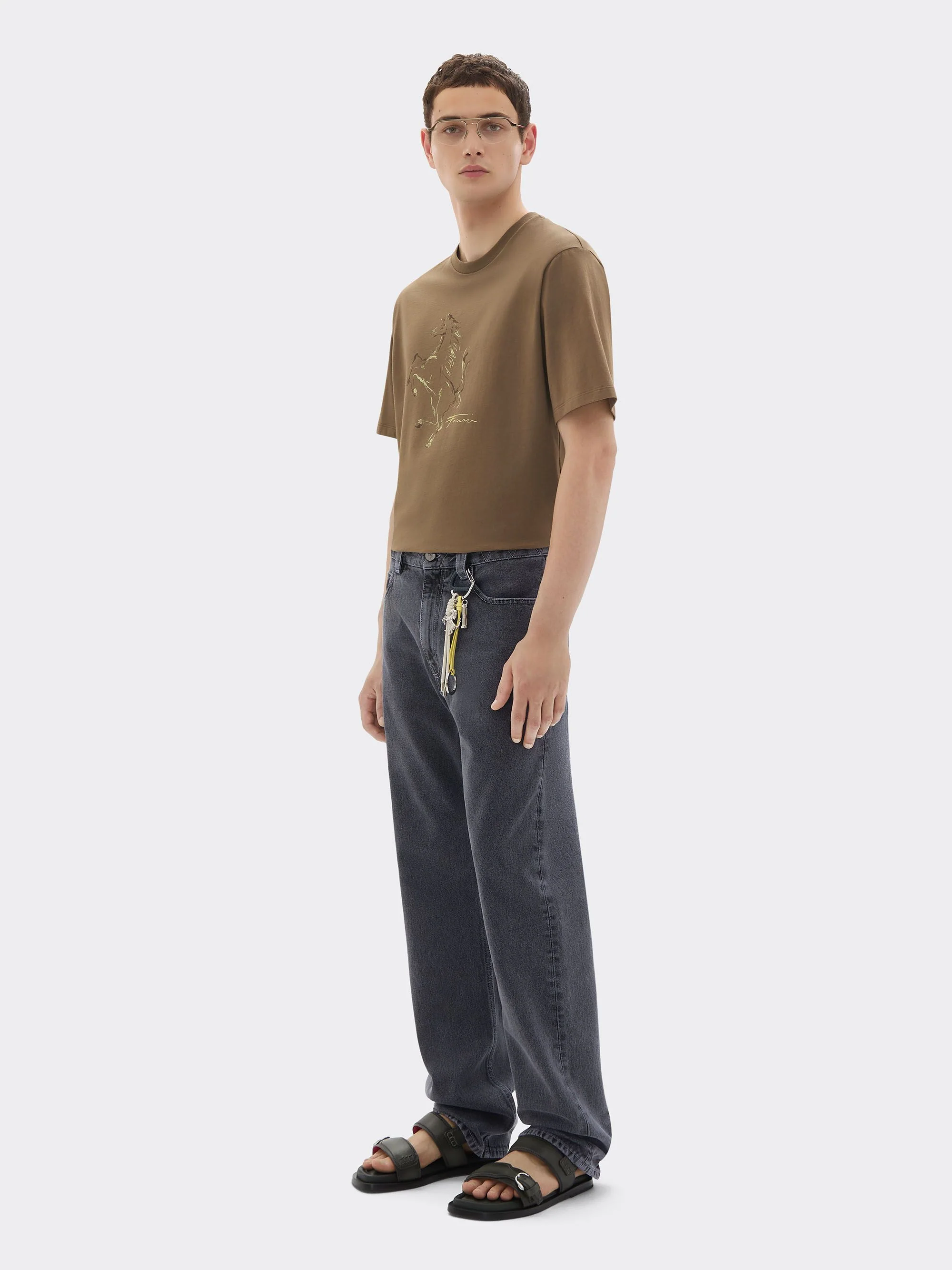 Ferrari Men's Classic T-Shirt - Image 3