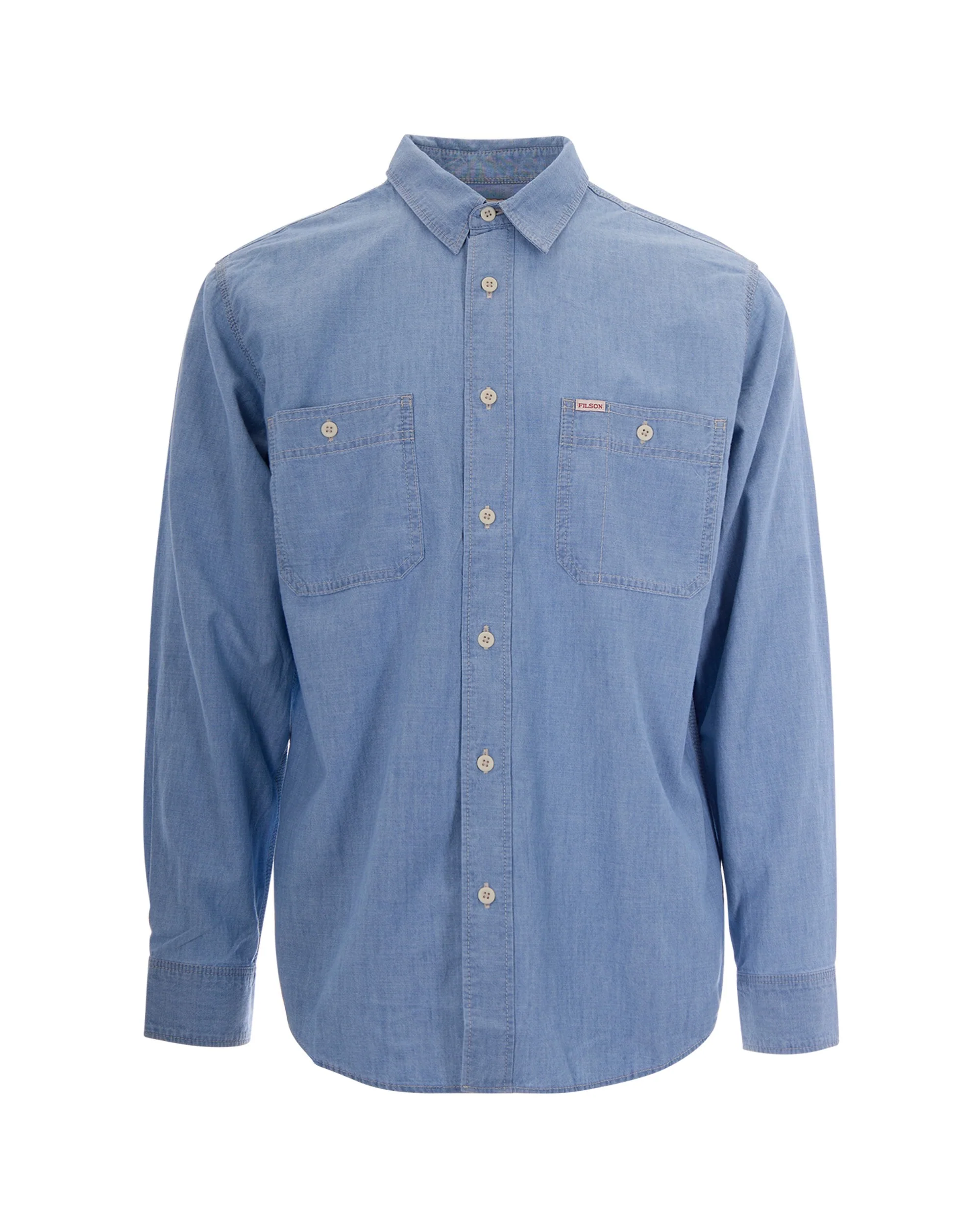 Filson Men's Chambray Classic Button-Up Shirt