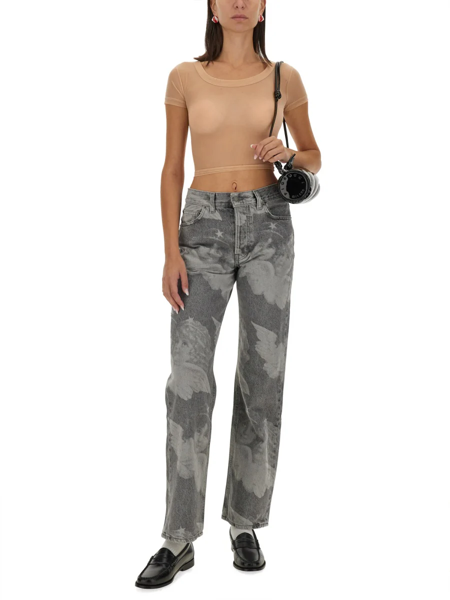 Fiorucci Cropped Tulle Mini Top - Image 2