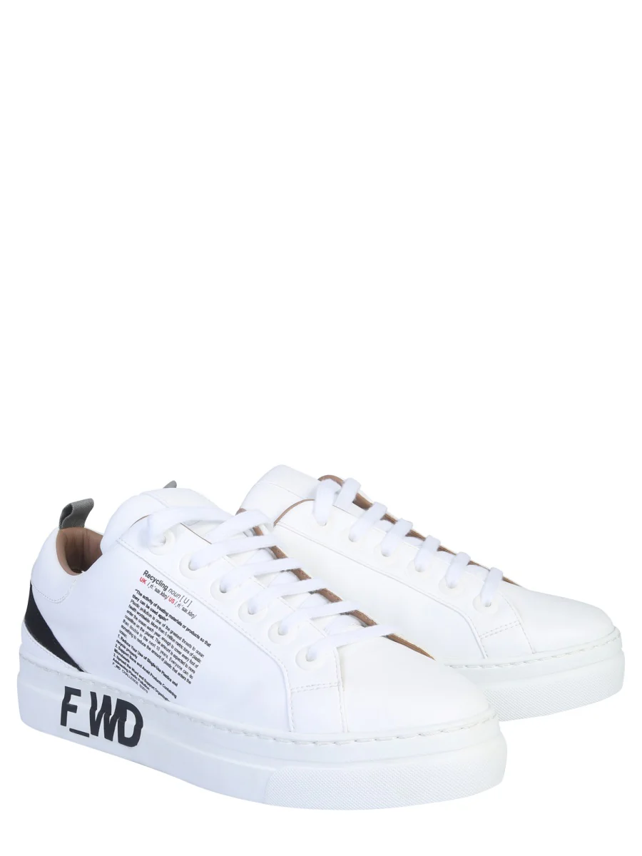 FORWARD Eco-Friendly Flat Sneakers with Rubber Sole - 3 Cm - Image 6