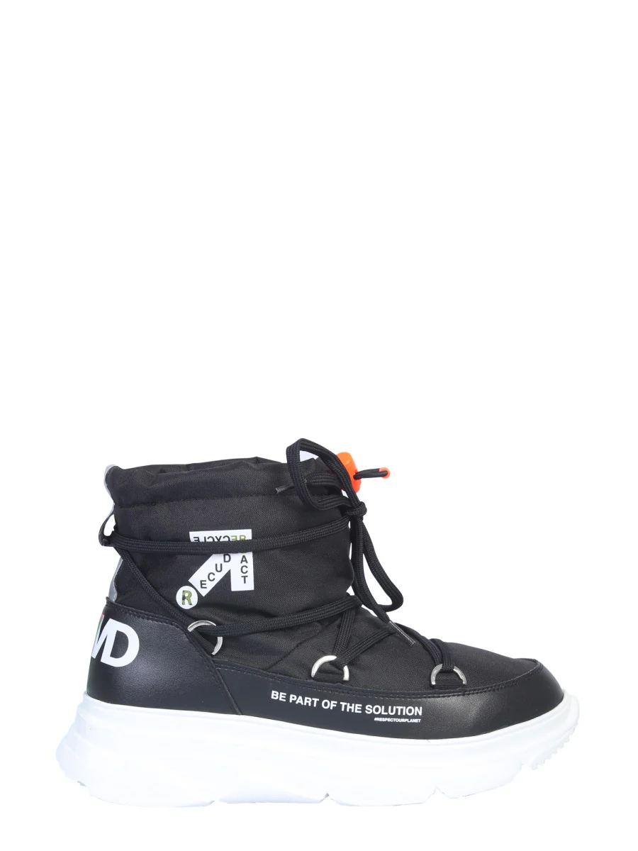 Forward Nylon Boot with 5 CM Rubber Sole - Image 5