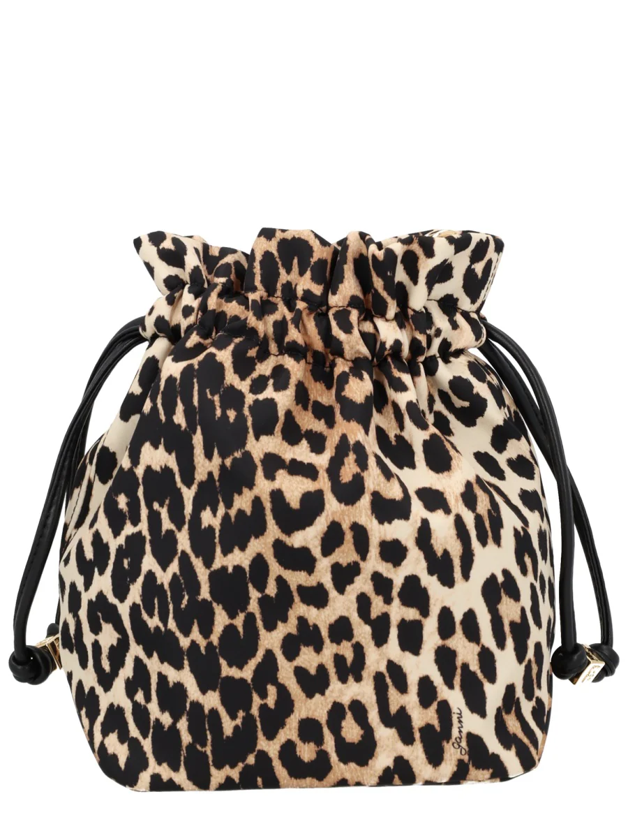 Ganni Animalier Mini Handbag
