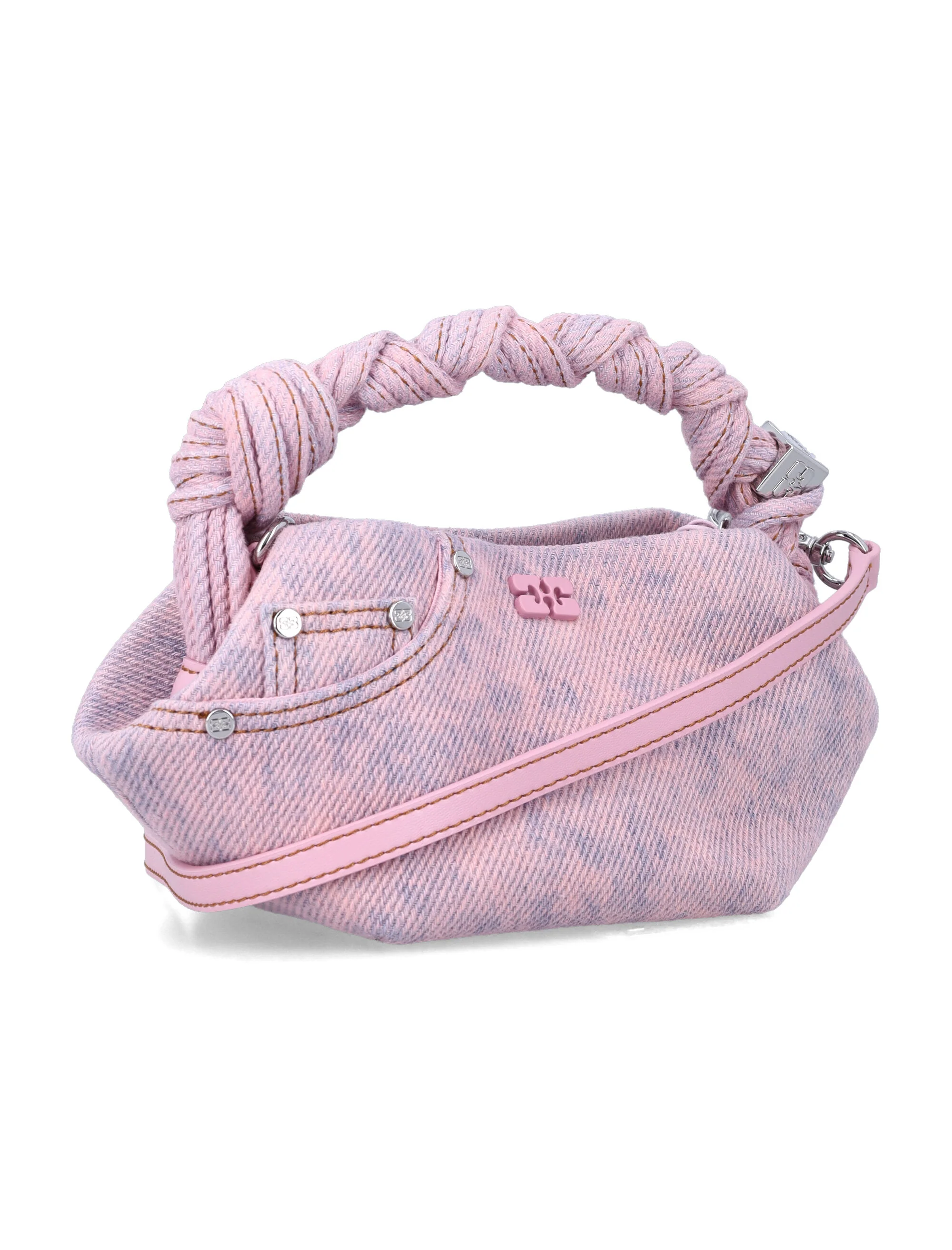 GANNI Denim Mini Bou Bag - Image 2