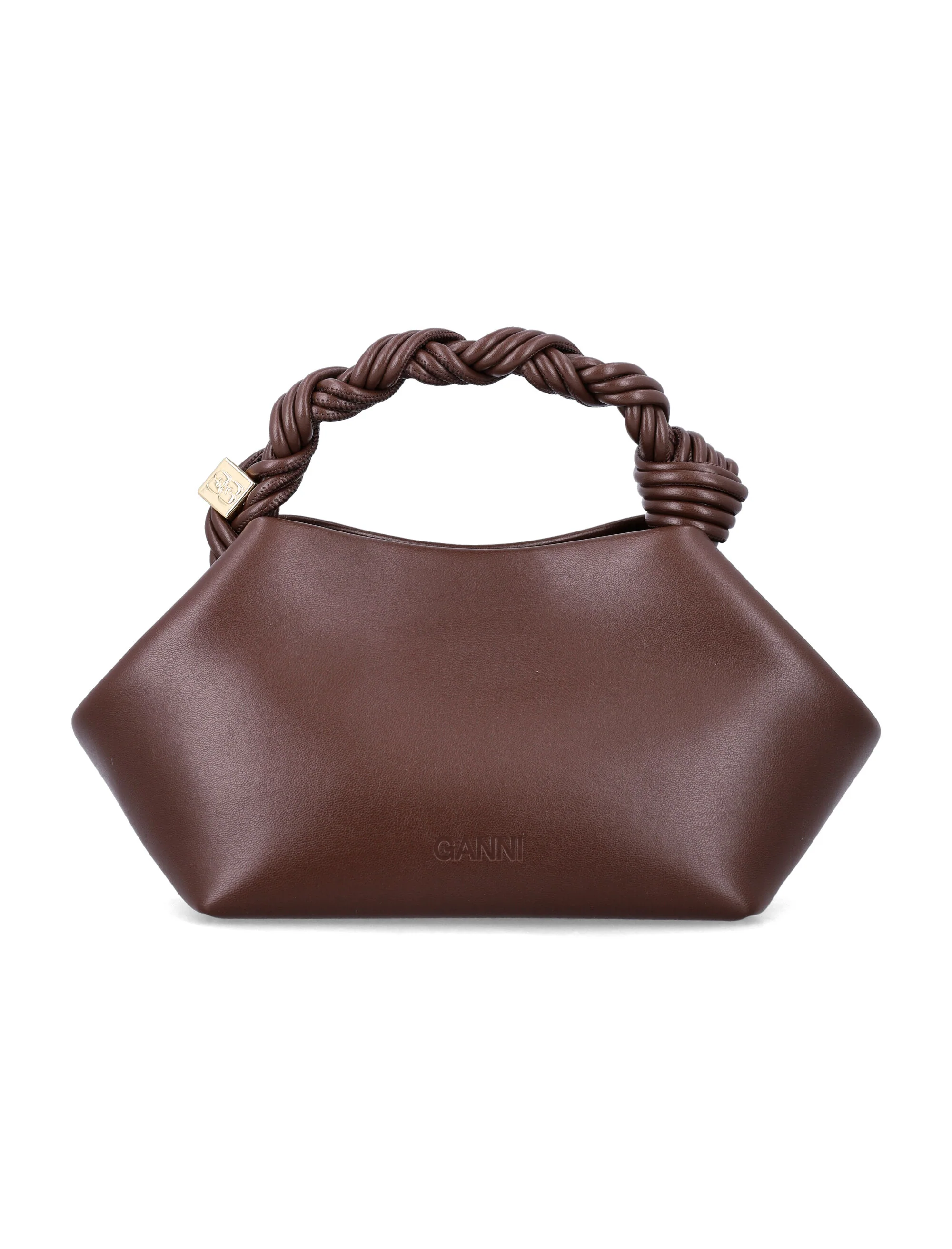 Ganni Genuine-Leather Everyday Shoulder Bag - Image 3