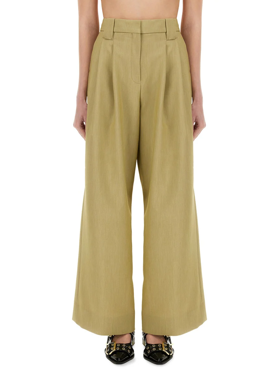 Ganni Mid Waist Suit Pants - Image 5