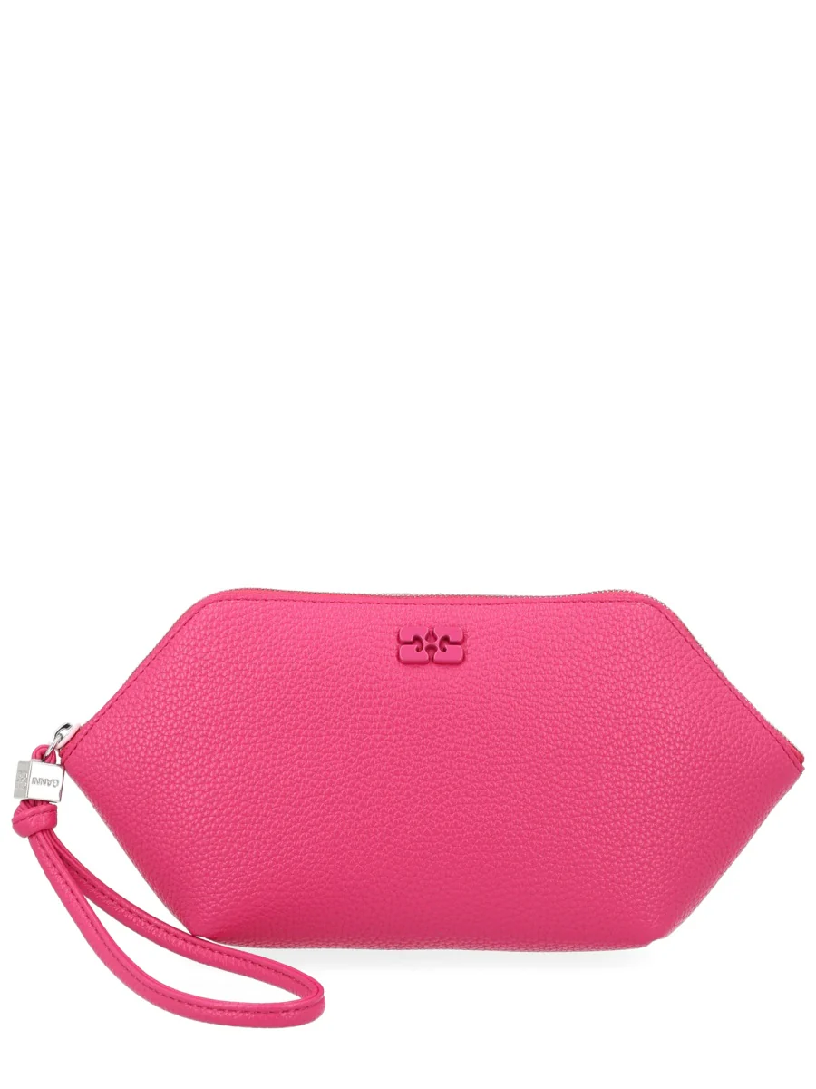 Ganni Mini Logo Wallet - 8 CM X 14.5