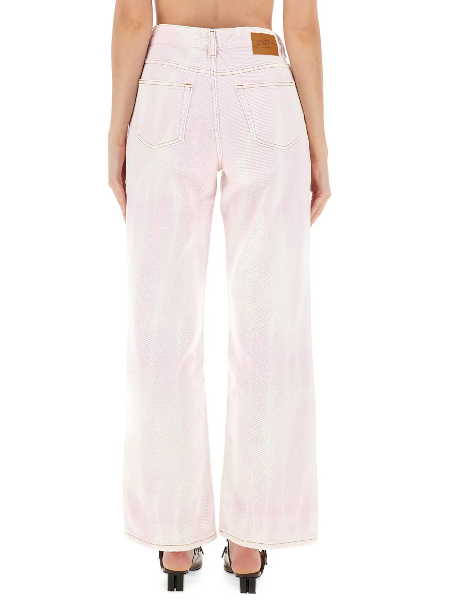 Ganni Organic Cotton High-Waisted Jeans for Women - Image 7