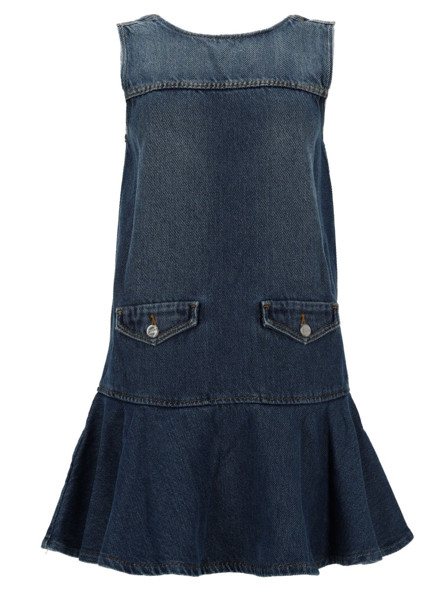 Ganni Organic Cotton Mini Dress