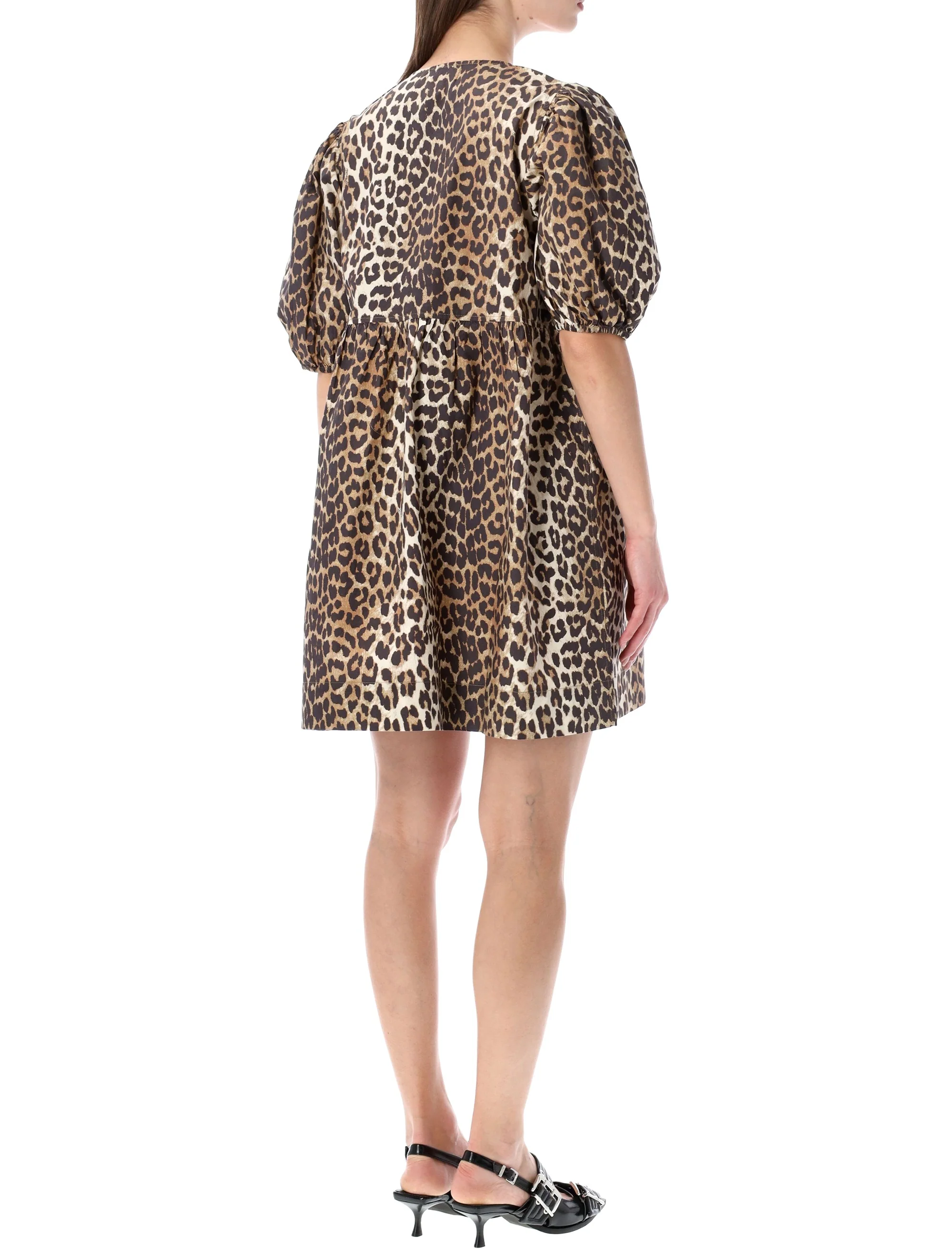 Ganni Organic Cotton Mini Dress for Women - Image 5