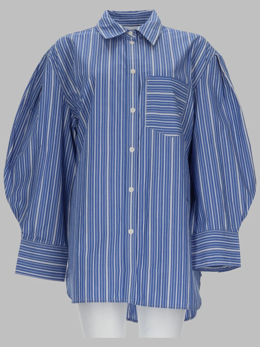 Ganni Organic Cotton Women's Mini Shirt