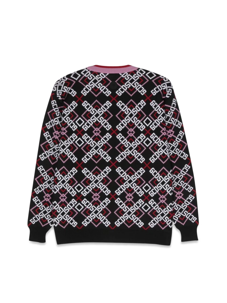 Gcds Chic Mini Cardigan for Girls - Image 2